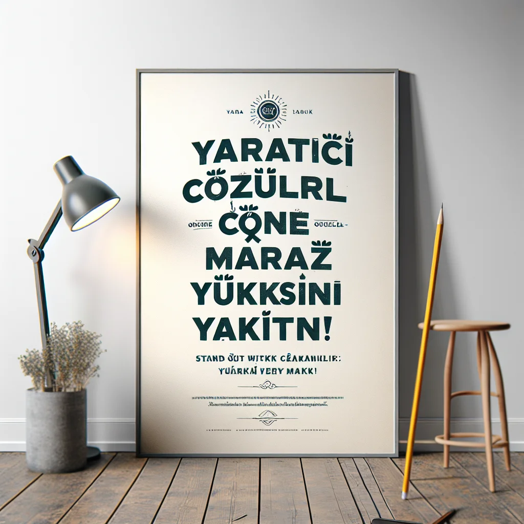 Yaratıcı Çözümlerle Öne Çıkın: Markanızı Yükseltin!
